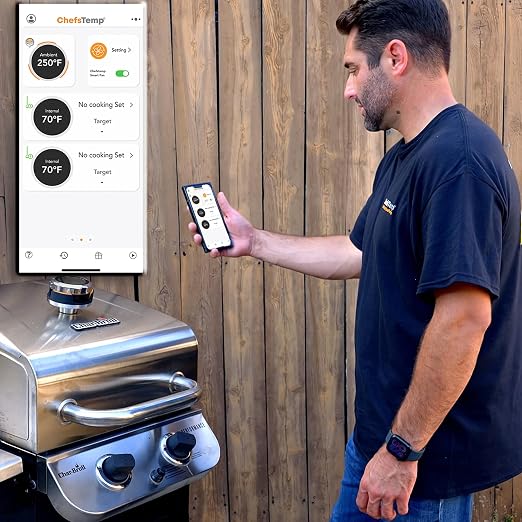 ProTemp S1 Patented Smart Grill Gauge Thermometer Hub Wi-Fi and Bluetooth - Image 4