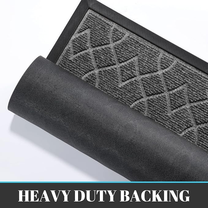 Yimobra Large Door Mat 36x24, All-Season Waterproof Doormat Outdoor Entrance - Image 5