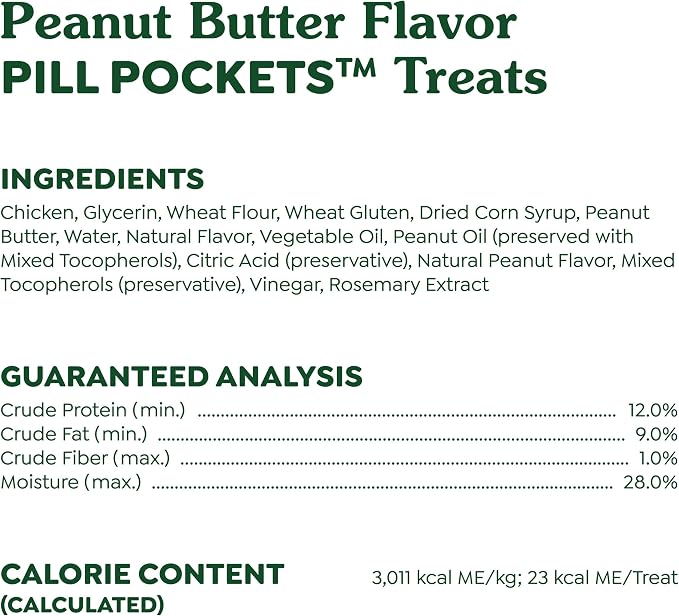 Greenies Pill Pockets for Dogs, Large Size Soft Dog Treats, Peanut Butter Flavor - Image 7