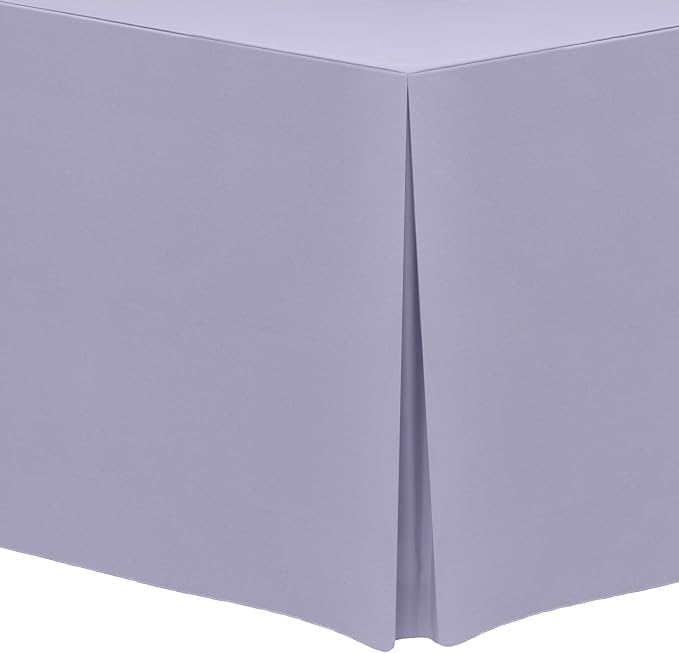 Ultimate Textile -10 Pack- 5 ft. Fitted Polyester Tablecloth by UltimateTextile