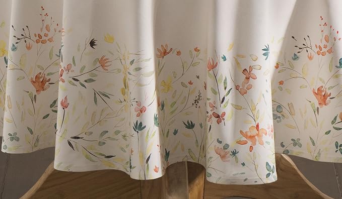 Maison d' Hermine Table Cloth Round Table 100% Cotton 63 Inches Tablecloth - Image 10