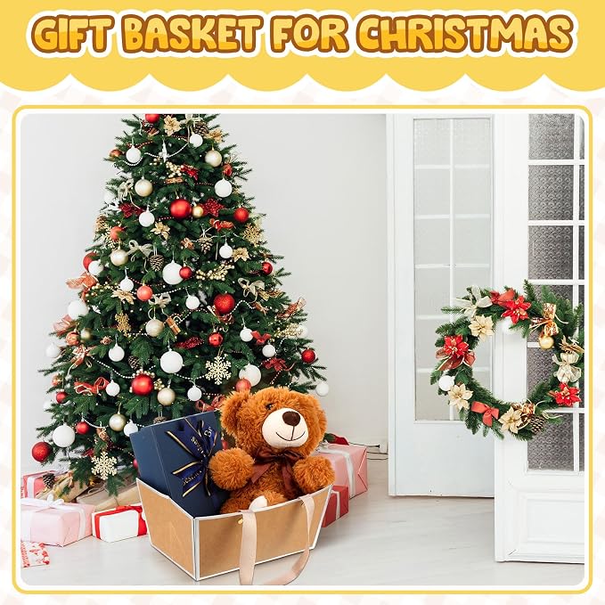 Pinkunn 48 Pcs Basket for Gifts Empty DIY Bulk Party Gift Basket Kit - Image 5