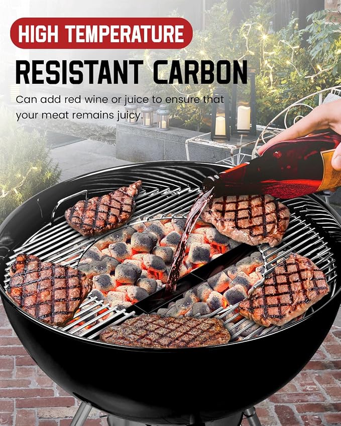 Fire Basket for Weber Kettle XL Big Size Green Egg Grill Airflow Charcoal - Image 4