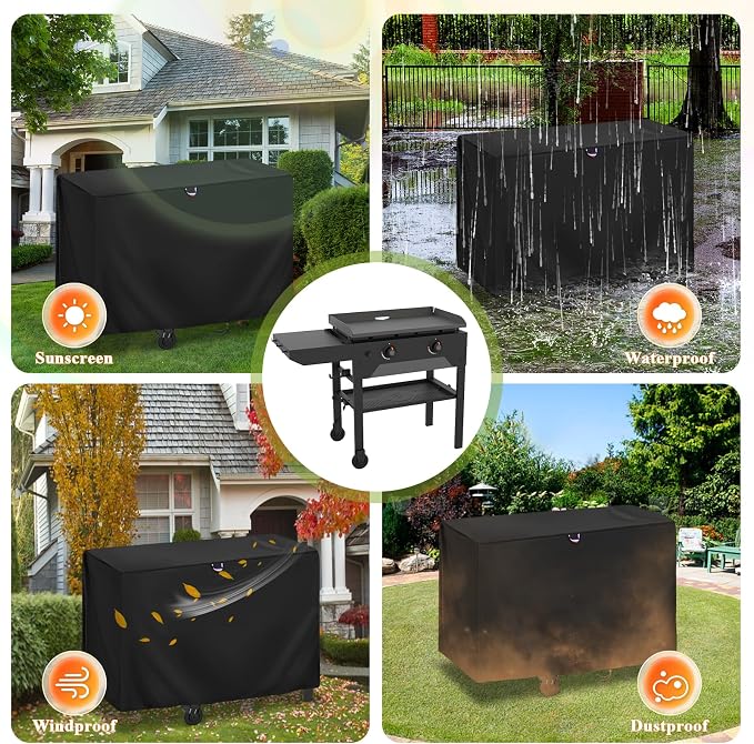 Griddle Cover for Blackstone 28 Inch Original Omnivore Griddle 2206, Outdoor - Image 5