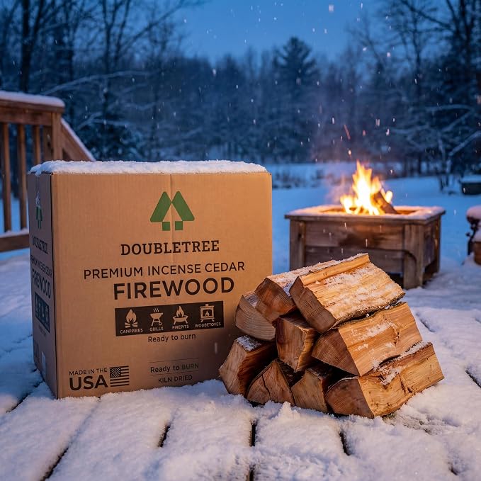 Double Tree - Kiln Dried Premium Incense Cedar Firewood - Image 3