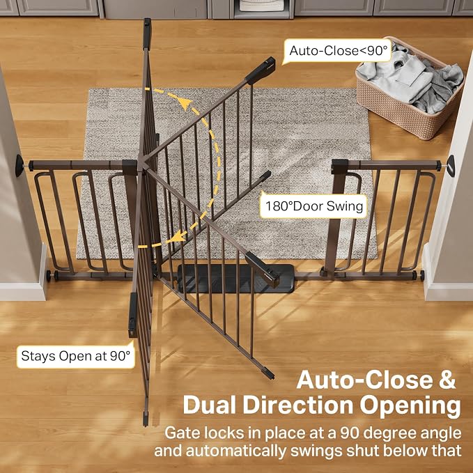 Cumbor 29.7-59" Extra Wide Baby Gate - Image 4