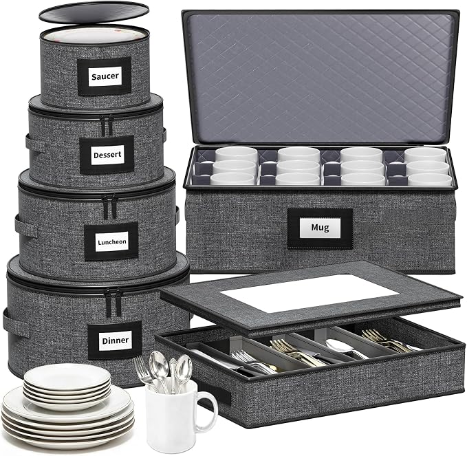 Aokeyee China Storage Containers- 6 Piece Set Hard Shell Moving Box by Aokeyee