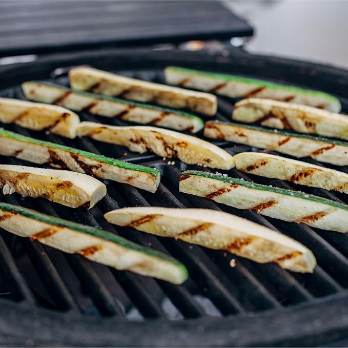 Kamado Joe Durable Half-Moon Cast Iron Cooking Grate - Image 8