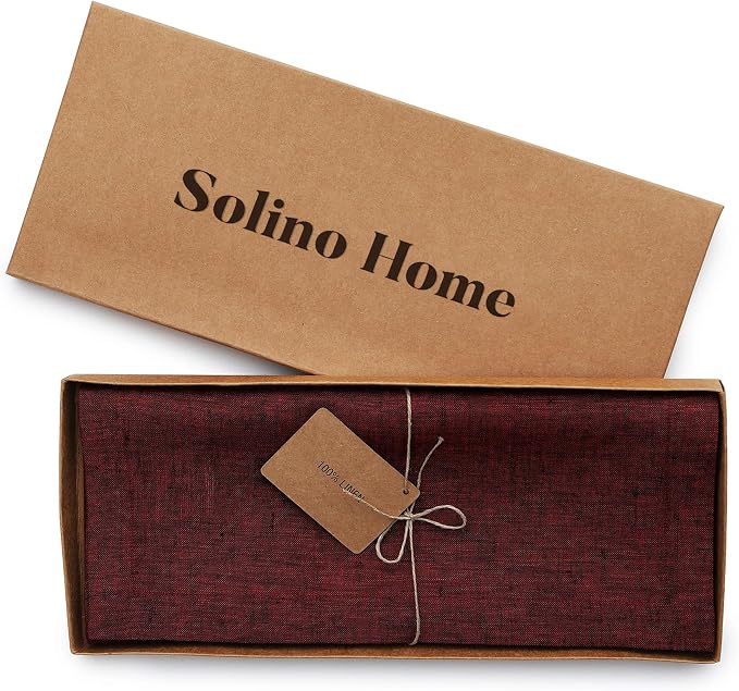 Solino Home Linen Table Runner 48 Inches - Image 5