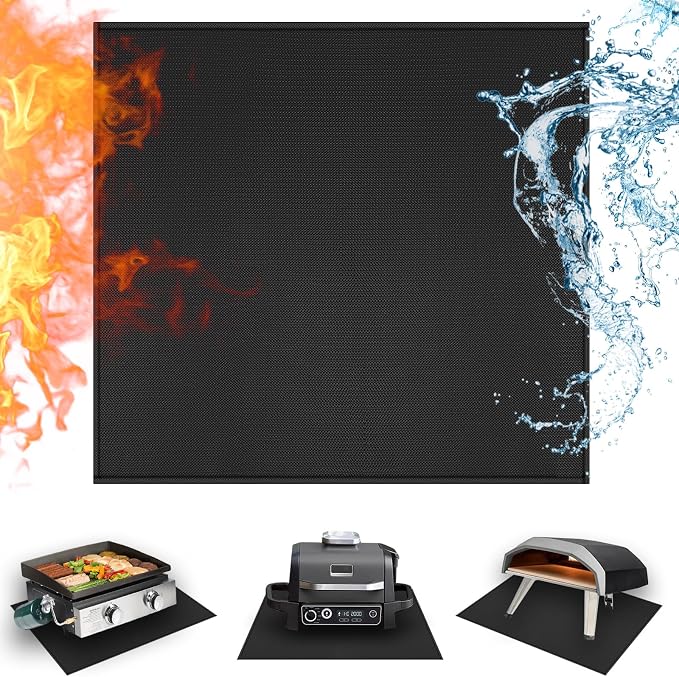 24 x 24in Heat Resistant Grill Mats by Amerbro