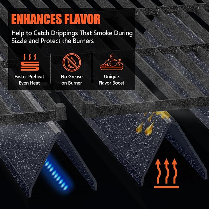 15.3" Flavorizer Bars for Weber Spirit 300 & GS4 II 300 Series, Spirit E310 - Image 7