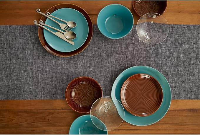 Solino Home Linen Small Table Runner 48 Inches - Image 3