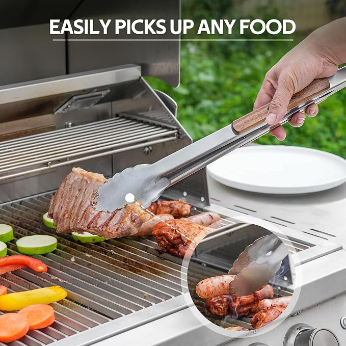 onlyfire 5PCS BBQ Tools, Heavy Duty Grill Kit - Image 5
