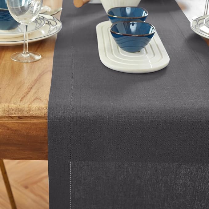 Solino Home Linen Table Runner 60 Inches - Image 2