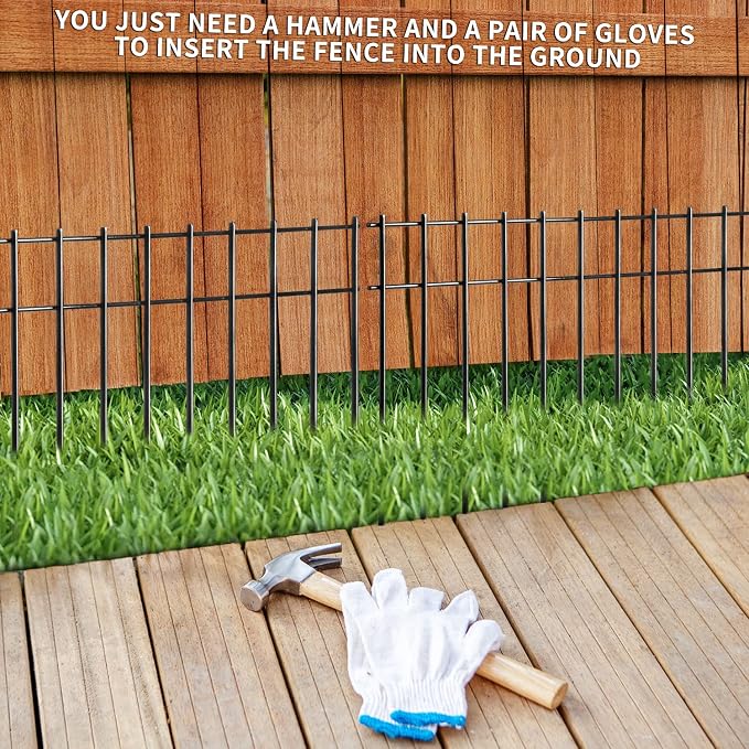 Adavin Small or Medium Animal Barrier Fence, Metal Heavy Duty Fence - Image 6