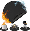 Round Under Grill Mat for Outdoor Grill, 48 Inch Anti-Slip BBQ Floor Mats by Anze