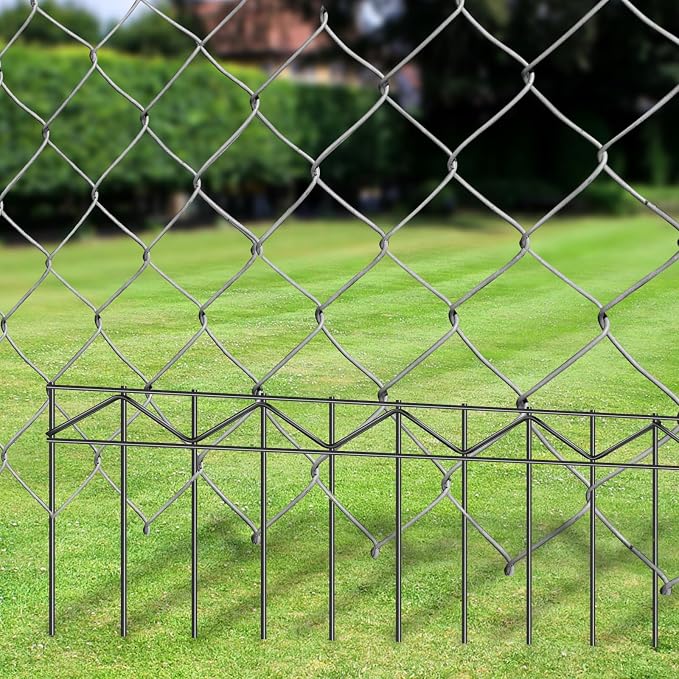 15 Pack 32" L x 10" H Animal Barrier Fence, No Dig Fence Patented Product - Image 5