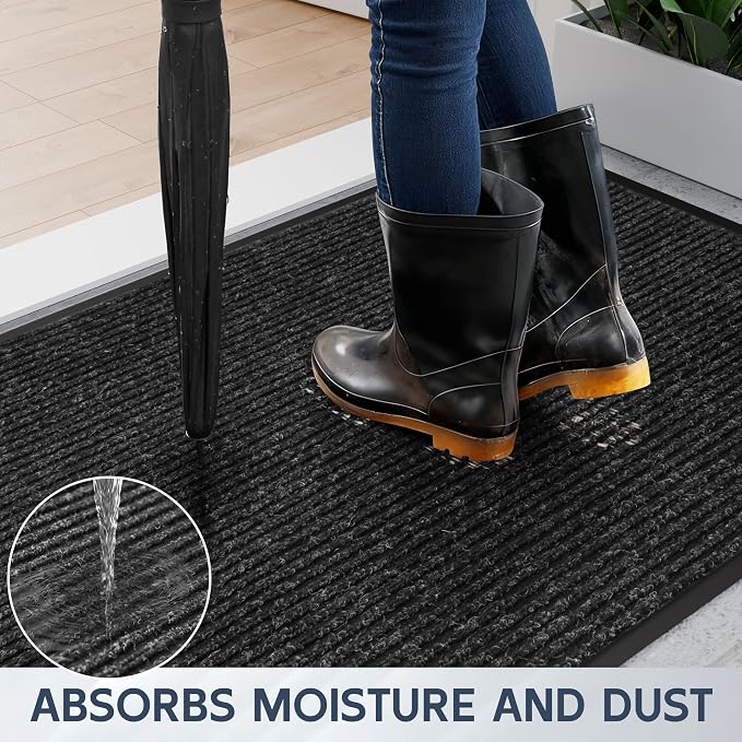 Front Door Mat, Non-Slip Welcome Mats - Image 2
