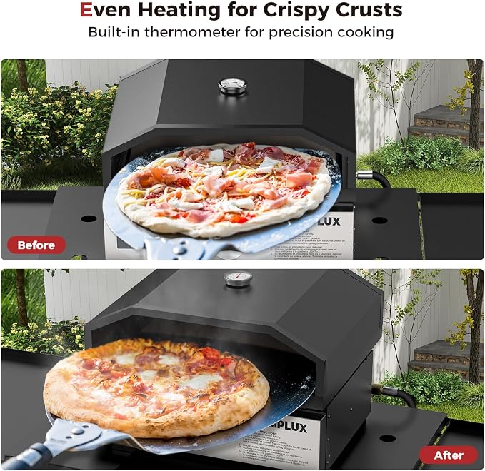CAMPLUX 17 Inches Pizza Oven for Grill - Image 2