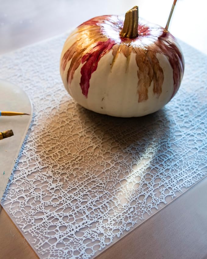 modern-twist 14" x 16" Silicone Rectangular Placemat, PVC-Free Table Mat - Image 2