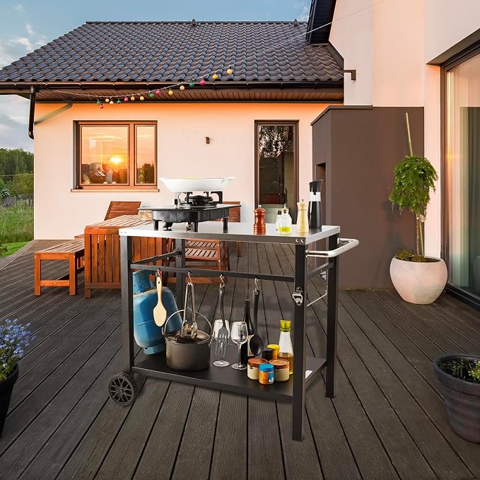 VEVOR Outdoor Grill Dining Cart - Image 8