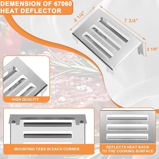 GS4 Spirit 2 Grill Parts for Weber Grill Parts Spirit II 200 SER, Replacement - Image 6