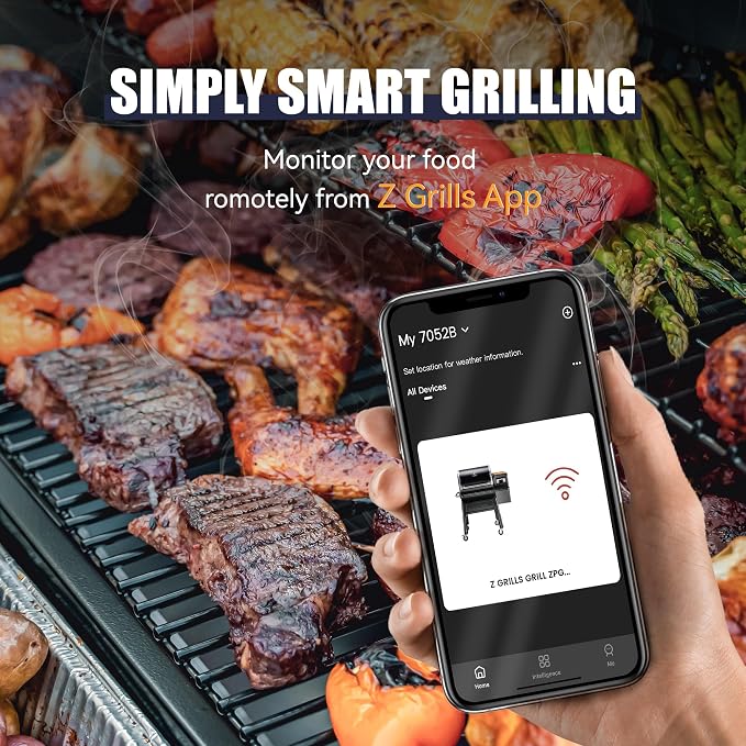 Z GRILLS 7052B Wood Pellet Grill and Smoker - Image 2