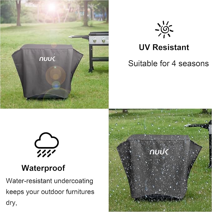 NUUK 20x30IN Waterproof Outdoor Cooking Station Cover, Heavy Duty UV Resistant - Image 3