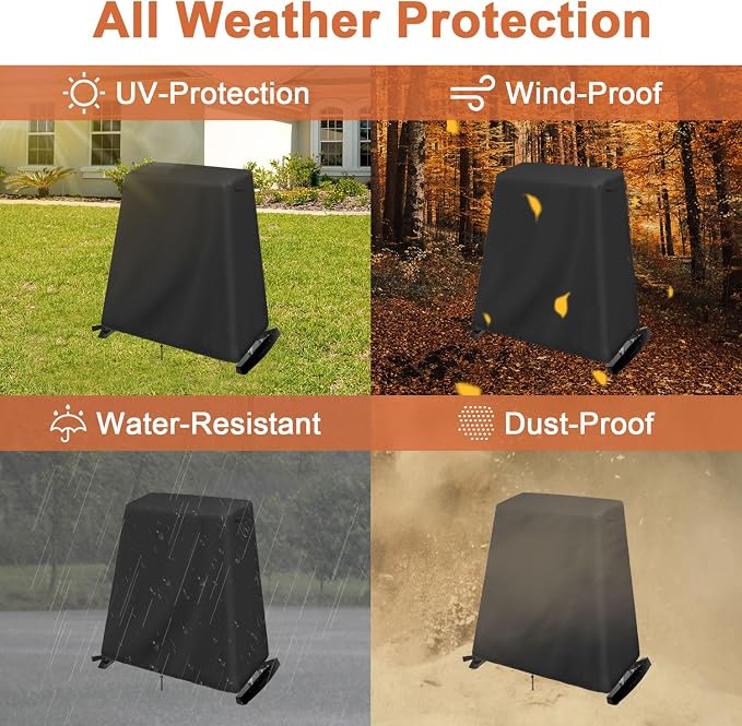 Grill Cover Compatible for Cuisinart CGG-180 Cuisinart Petite Gourmet Portable - Image 7