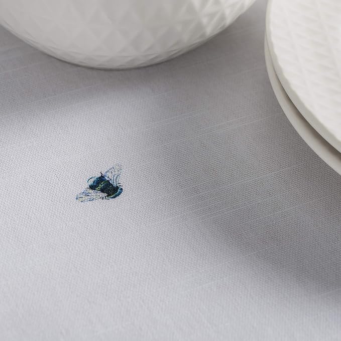 Maison d' Hermine Table Cloth Round Table 100% Cotton 69 Inches Tablecloth - Image 9