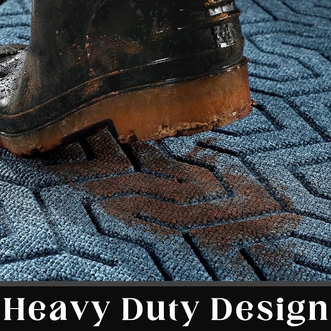 Yimobra Extra Large Door Mat Outside Entrance 60x36, Waterproof Heavy Duty - Image 3