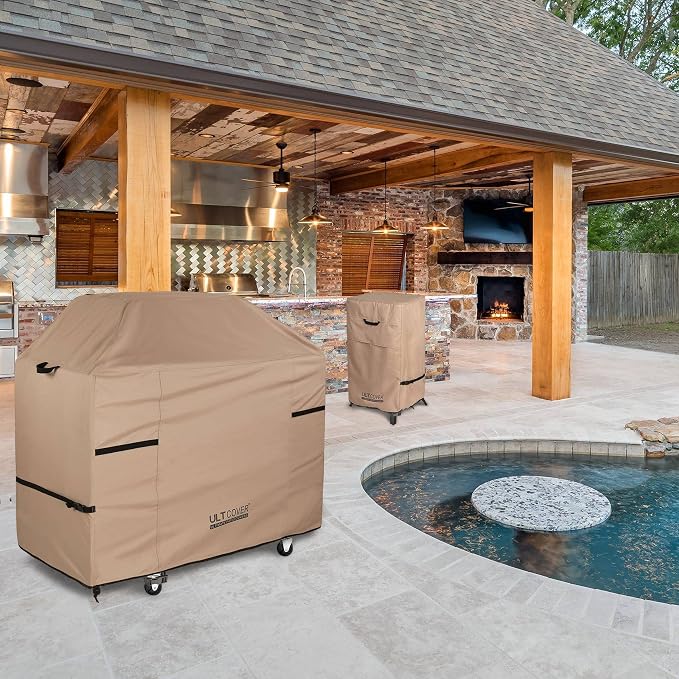 ULTCOVER Waterproof Vertical Electric Smoker Cover 30 inch - Image 6