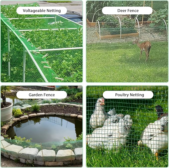 Garden Temporary Safety Fence, Resuable Plastic Mesh Fence - Image 6