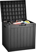 YITAHOME 31 Gallon Outdoor Storage Deck Box, Waterproof Resin Package Delivery by YITAHOME