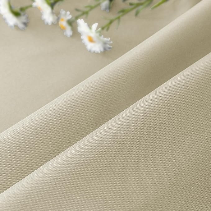 HolidayIdeas Outdoor Curtains for Patio Waterproof 4 Panels-Windproof - Image 8