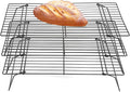3-Tier Stackable Cooling Racks, Stainless Steel Wire Rack Baking Rack Oven Rack by SCDGRW