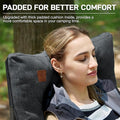 Oversized Padded Folding Camping Chair with Steel Frame, 500 lb Capacity, Black