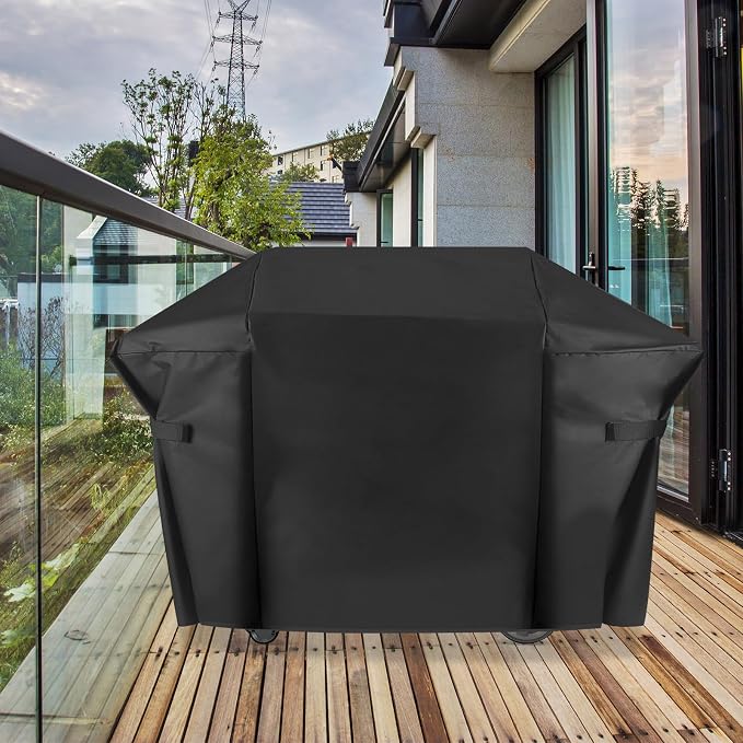 Grill Cover for Weber Genesis II 4 Burner & LX 400 Series, 65 Inch Heavy Duty & - Image 8
