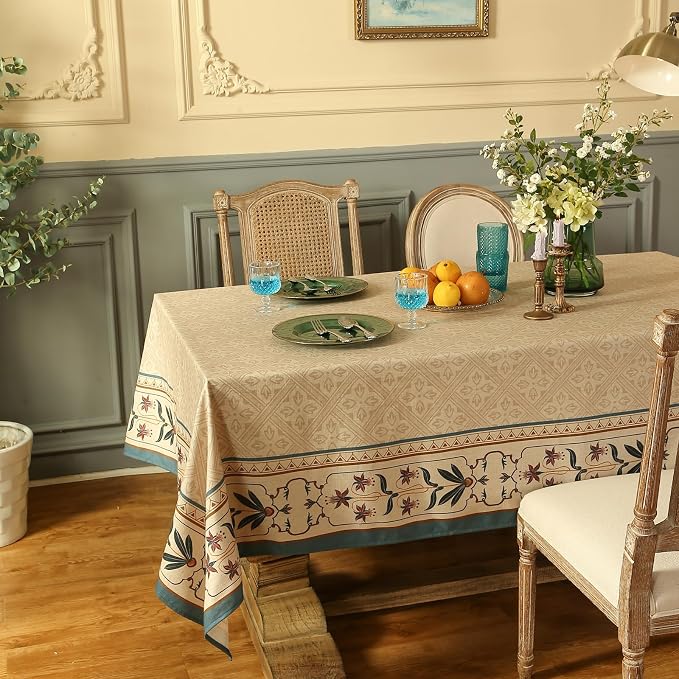 patdrea Designer French Rectangular Tablecloth, Decor Tables Covers - Image 8