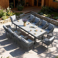 11 Pieces Patio Dining Set for 10 by HomeCareWholesale