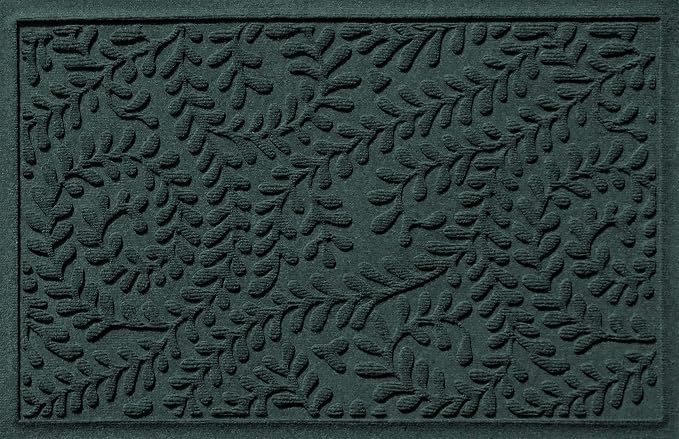 WaterHog Indoor/Outdoor Door Mat, Made in USA, Durable & Skid-Resistant Front by BungalowFlooring