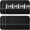 Hillban 6 Pcs Anti Tarnish Silver Storage Bags Silver Storage Cloth Felt by Hillban