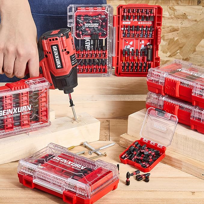 74Pieces Impact Screwdriver Bits Set, Magnetic S2 Steel - Image 9