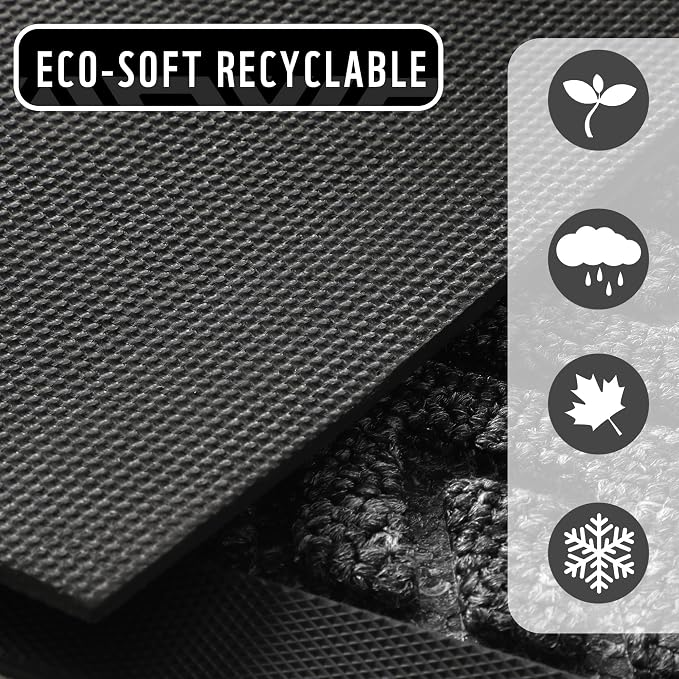 Yimobra Extra Large Door Mat 60x36, All-Weather Waterproof Outdoor Mats - Image 4