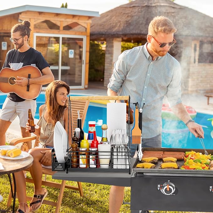 Grill Caddy, BBQ Caddy for Outdoor Grill - Image 2
