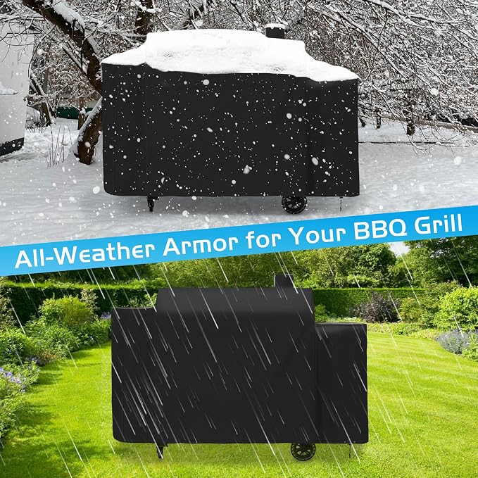 Grill Cover for Pit Boss Pro Series 1100 1230 Triple-Function Combo Grill - Image 7