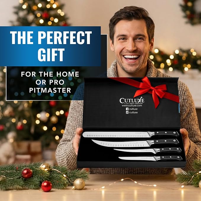 Cutluxe Butcher Knife Set – BBQ Brisket, Boning & Fillet knives - Image 8