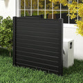 Giantex 2 Panels Outdoor Privacy Screen, Trash Can Enclosure by Giantex