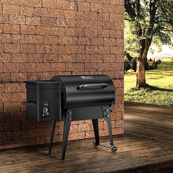 KingChii Portable Electric Wood Pellet Grill & Smoker - Image 4