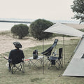 Camping Chairs 2-Pack Blue, 4 lb Folding Design, 300 lb Capacity